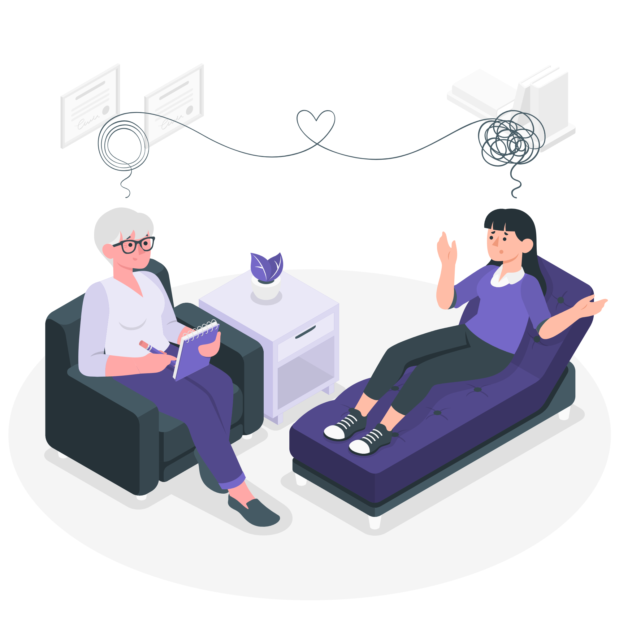 Health history illustration